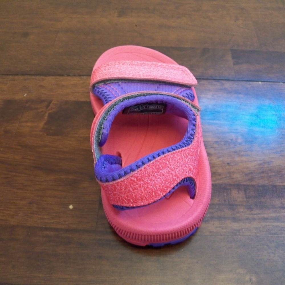 New Kids Teva Psyclone 3 Pink Purple Sandals - Picture 4 of 6